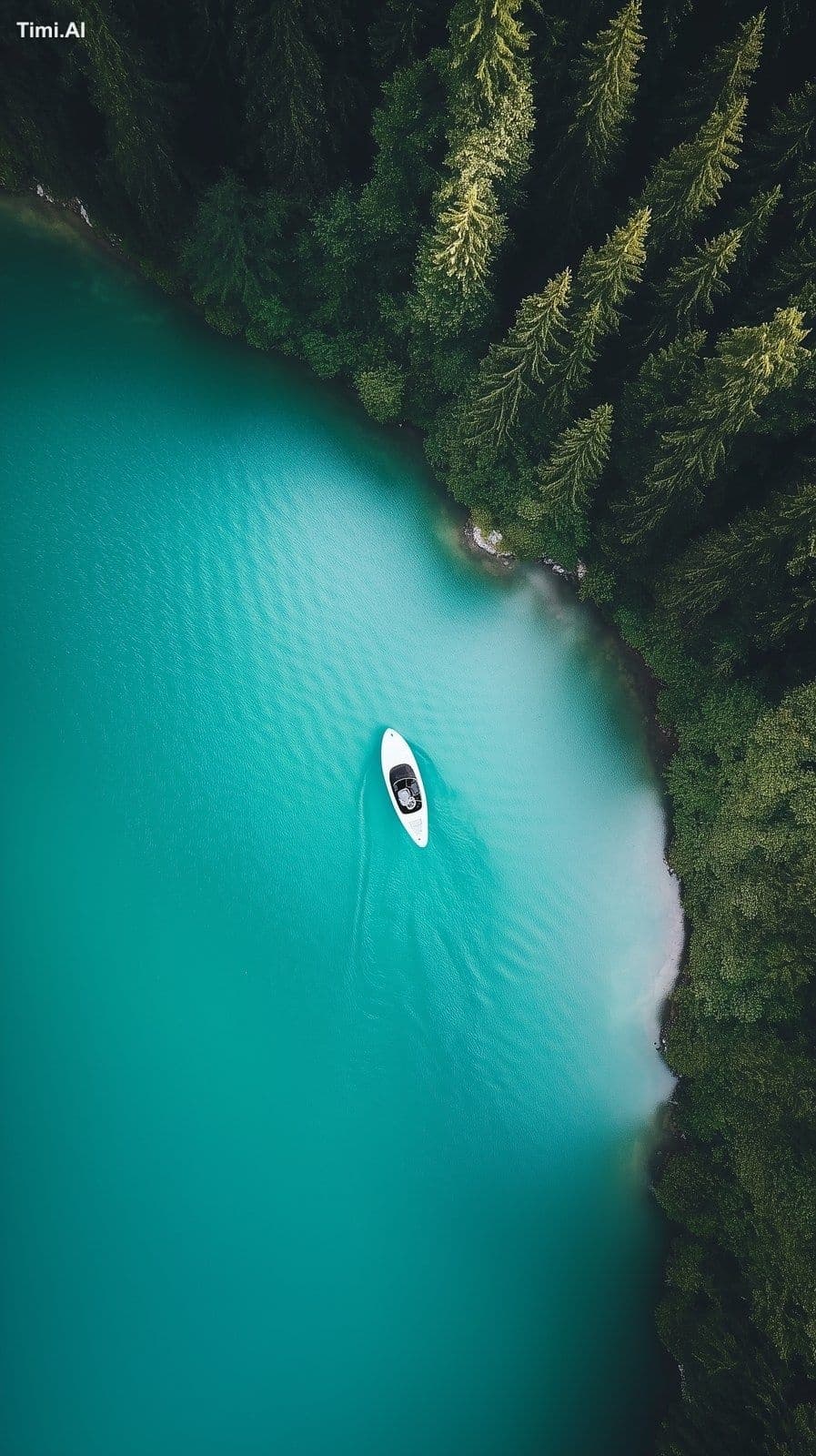 An FPV drone captures breathtaking first-person footage as i