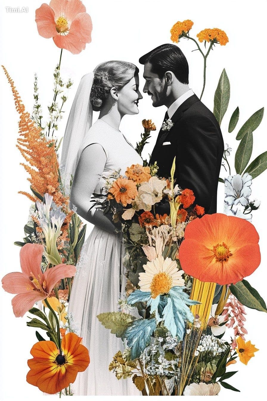 bride and groom at the wedding, happy, valentine, flower, co