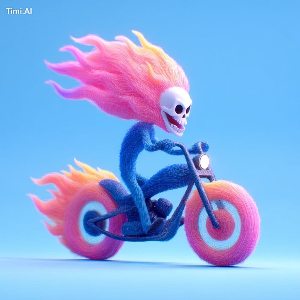 ghost rider --exp 10 --sref 2036989158 --profile h3dkhkz --s