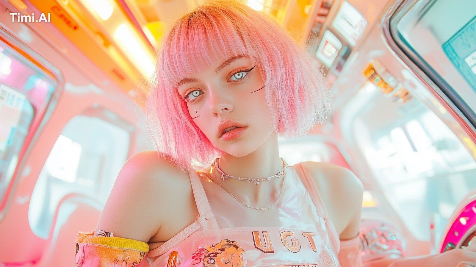 a candid sharp photo, Sci-fi Futuristic gothic-inspired elit