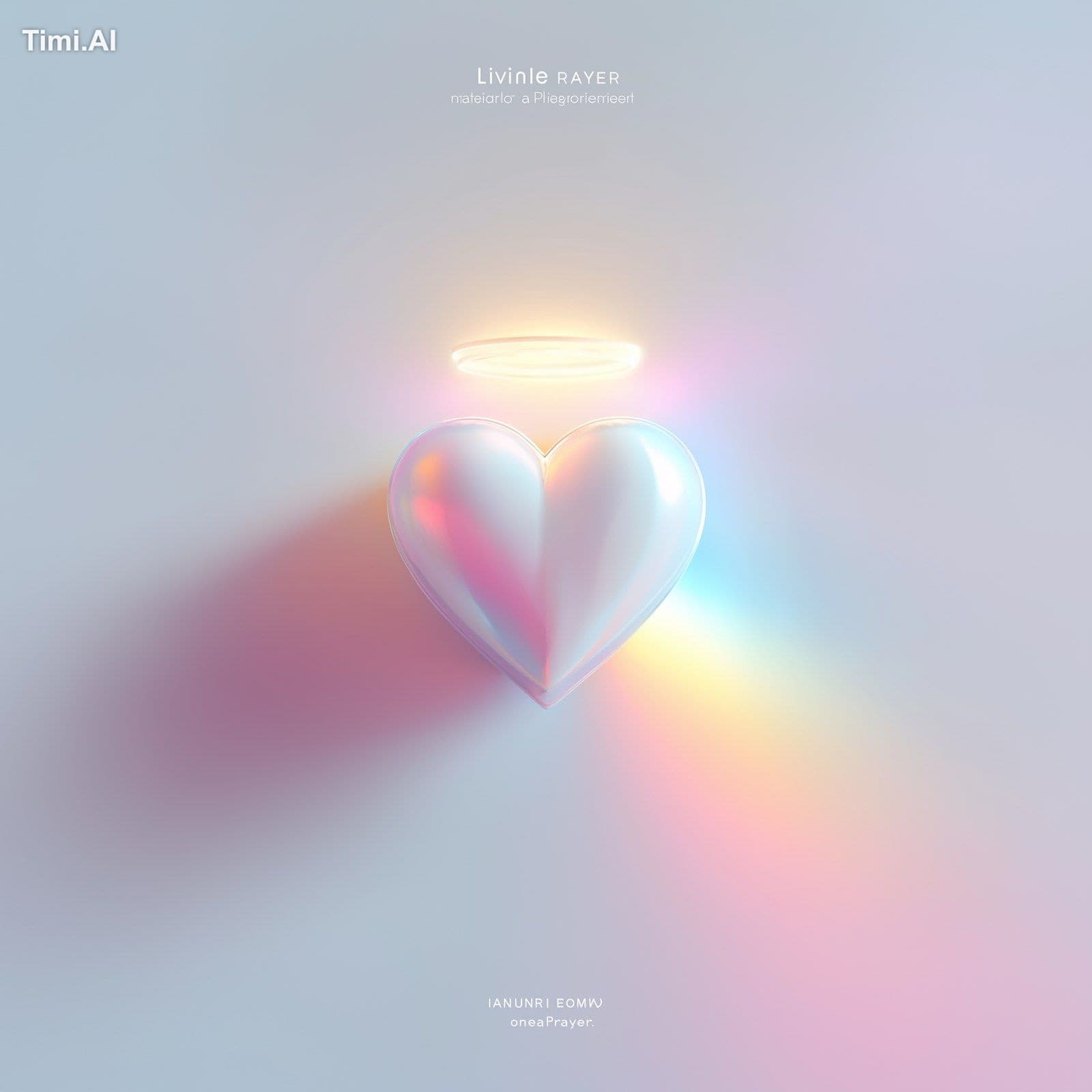 minimalist album cover for a happy techno remix of "Livin’ o