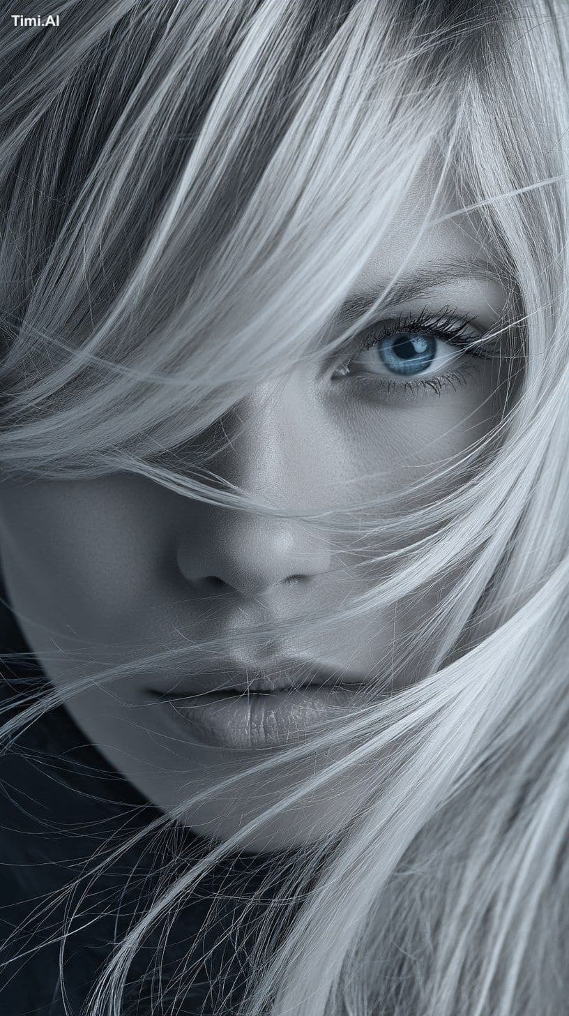 studio-style, monochromatic, minimalist portrait of a superm