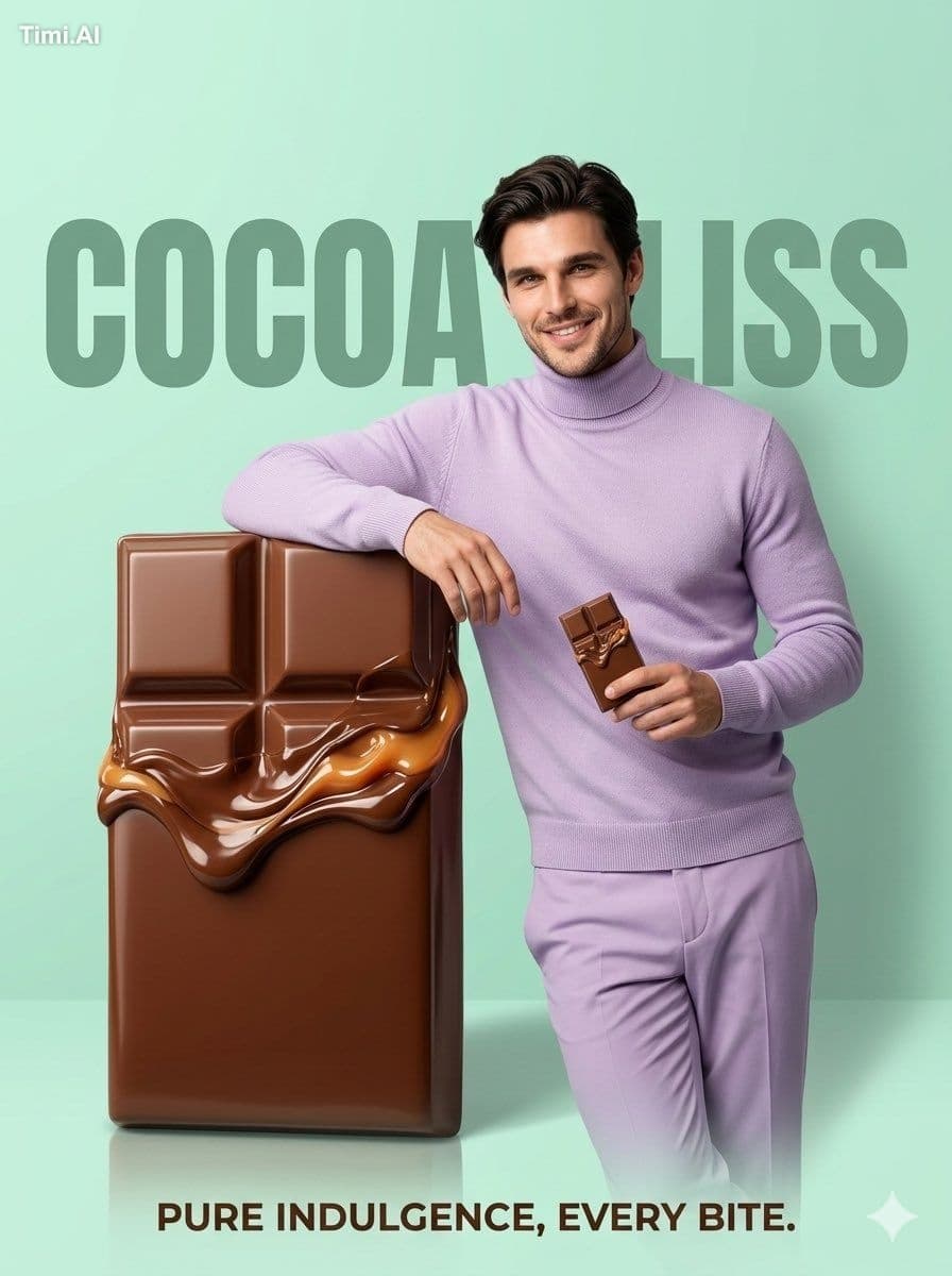 Ultra-realistic commercial poster, minimalist studio setup w