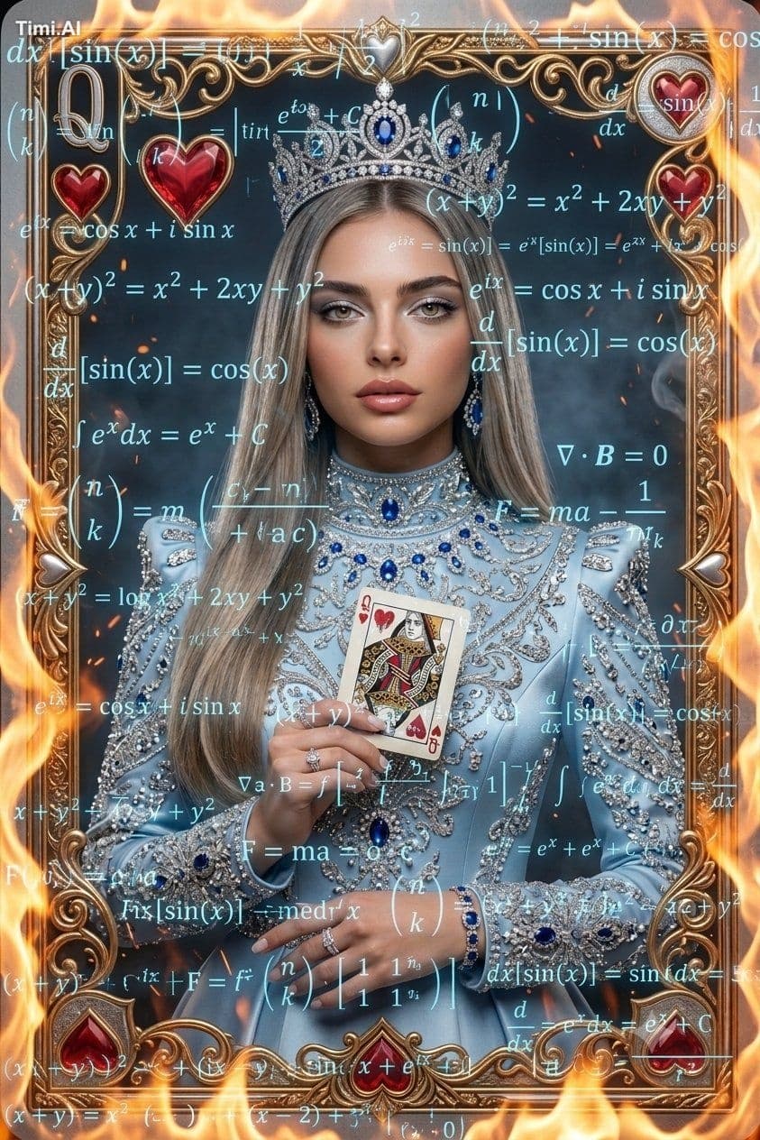 An ultra-realistic luxury royal fantasy portrait framed as a