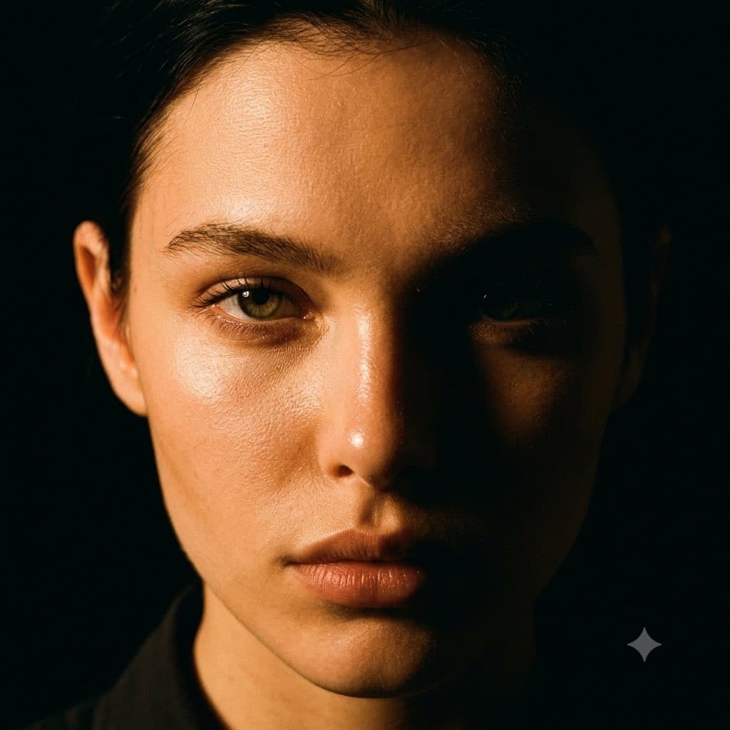 Use the exact same face from the reference image and generat