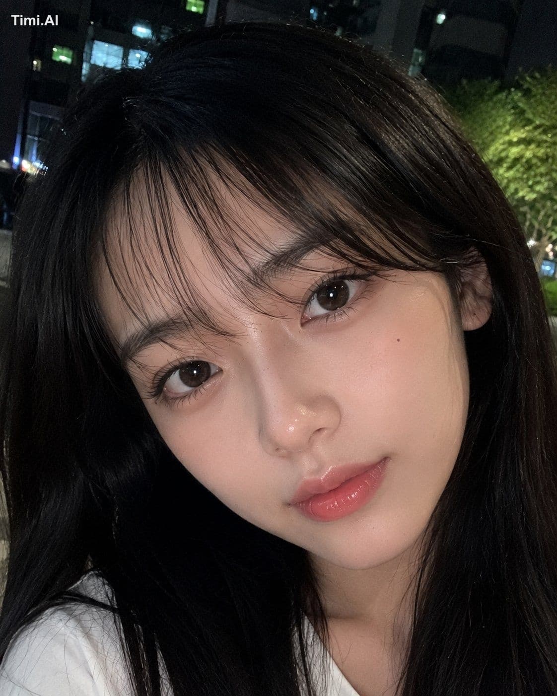 Ultra-realistic smartphone photo of a beautiful young Japane
