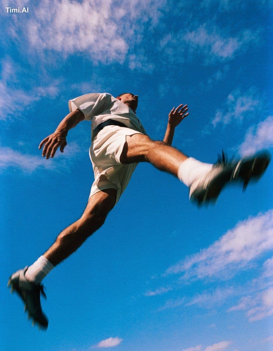 The prompt structure:
"Shot on [cinema camera / 16mm film c