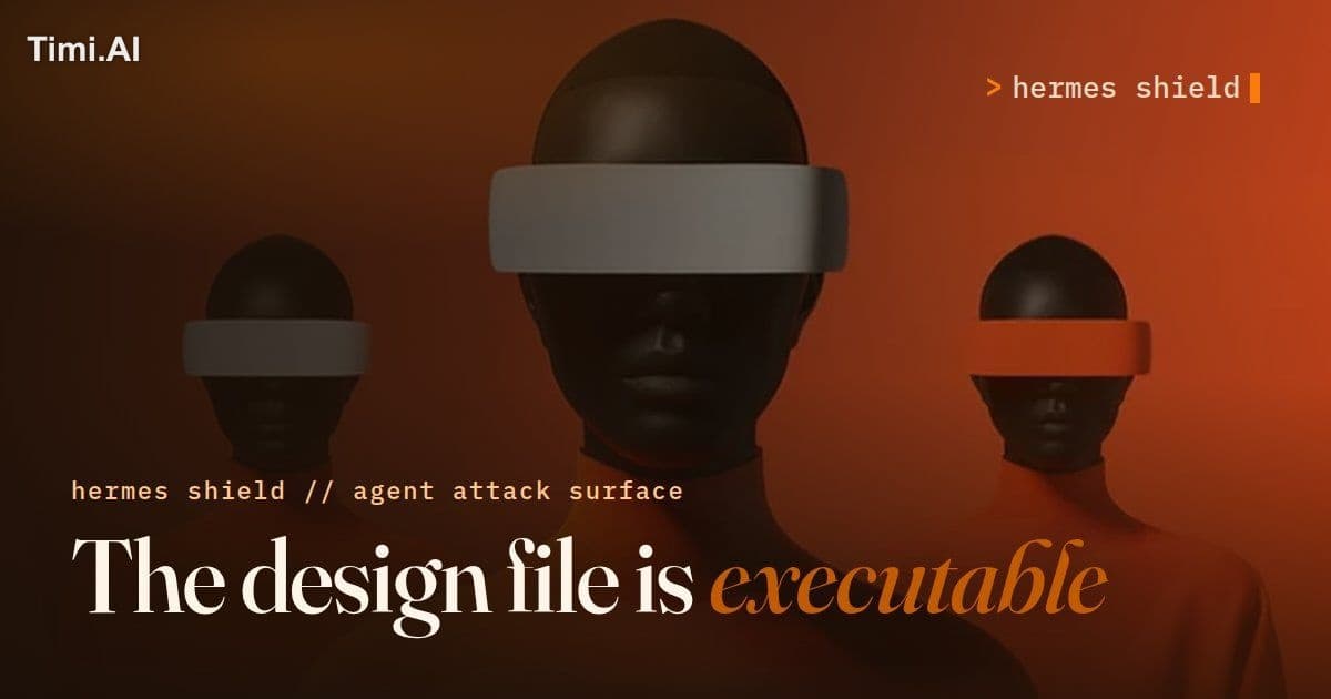 A design file becomes executable when an agent can read its