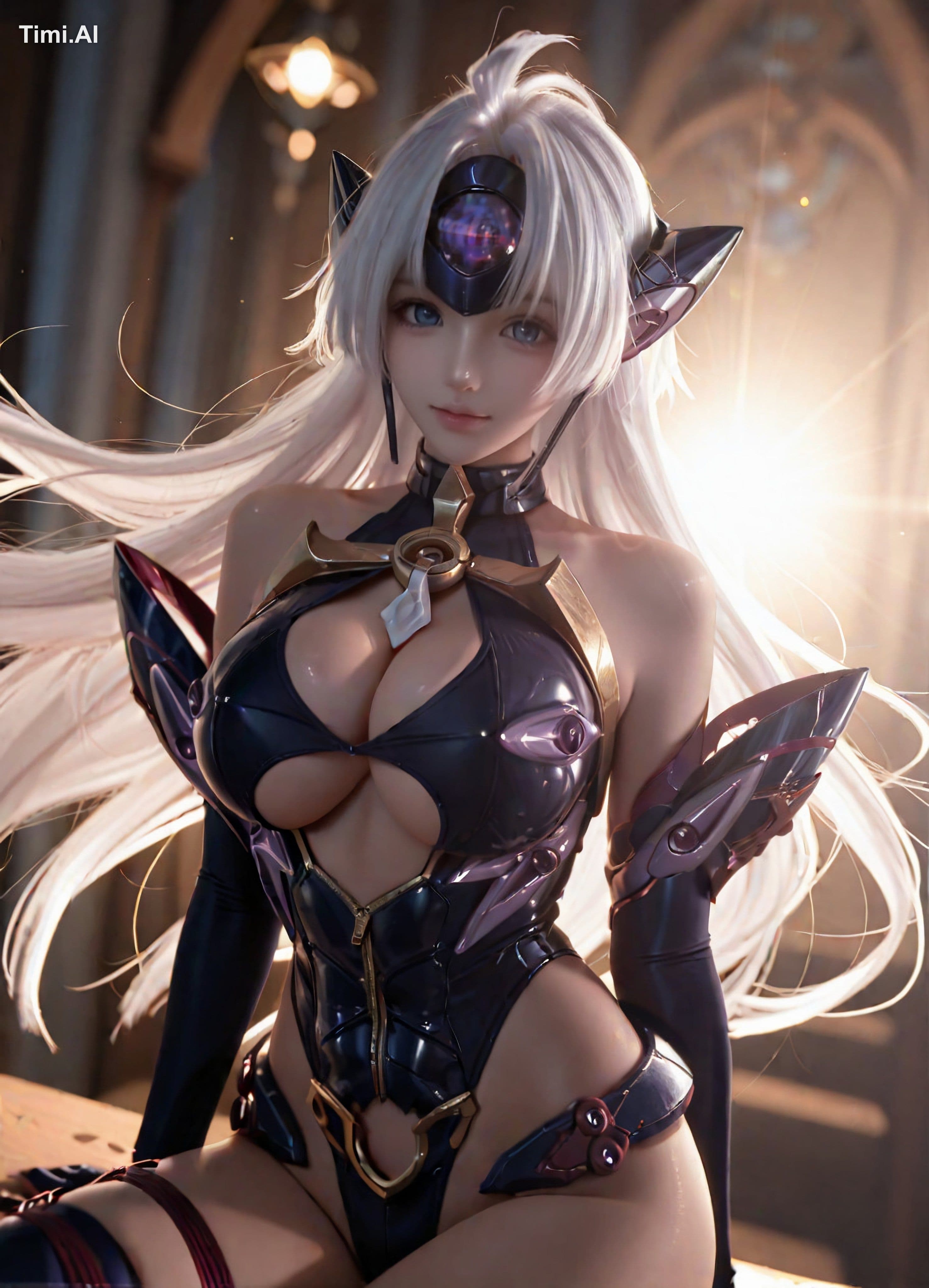 Xenosaga - T-elos
#Xenosaga #AIイラスト #美少女 #二次元 #AI生成 #cosplay