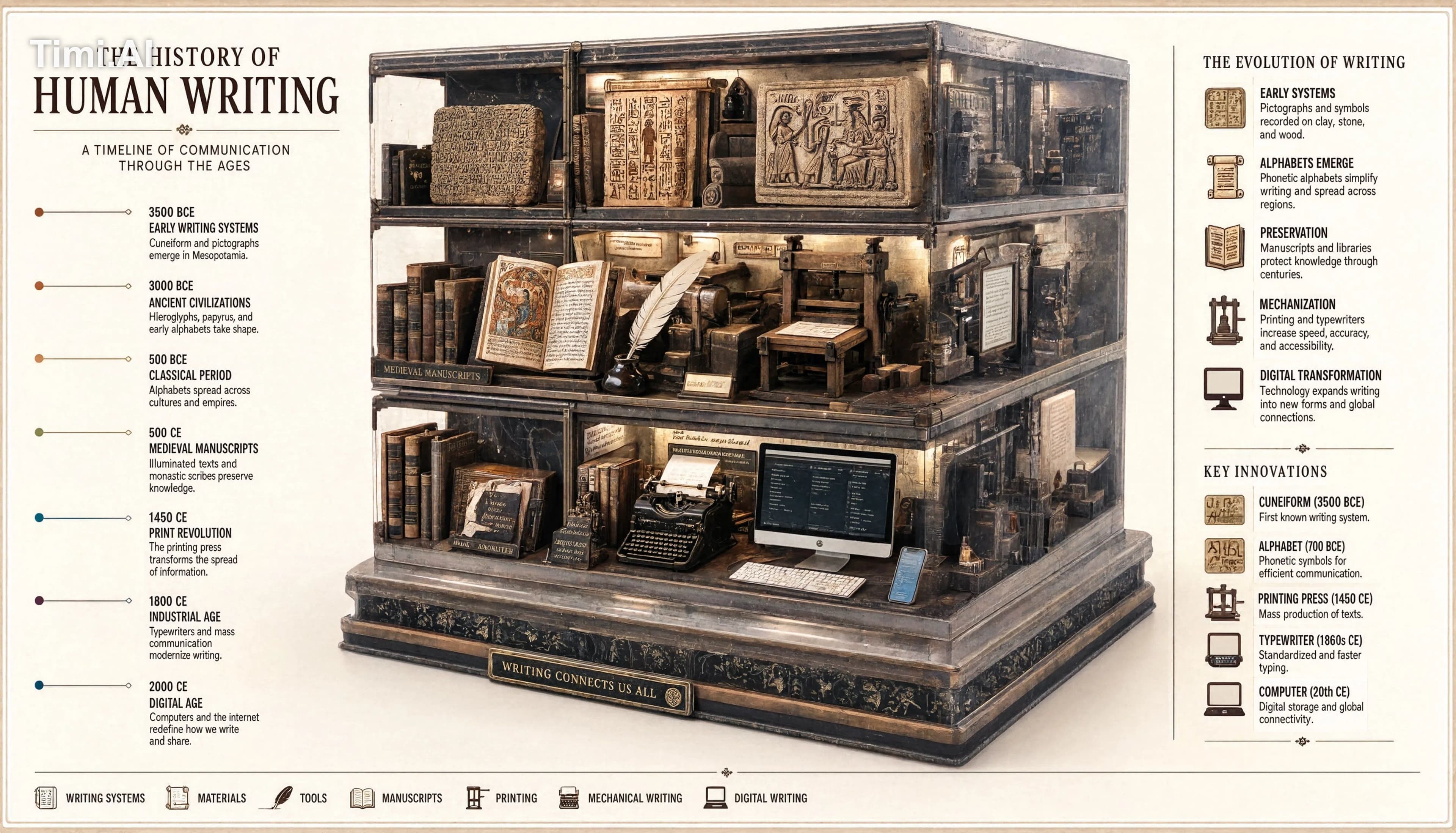 Style = { <chronology_cube_archive> MEDIUM: Dense historical