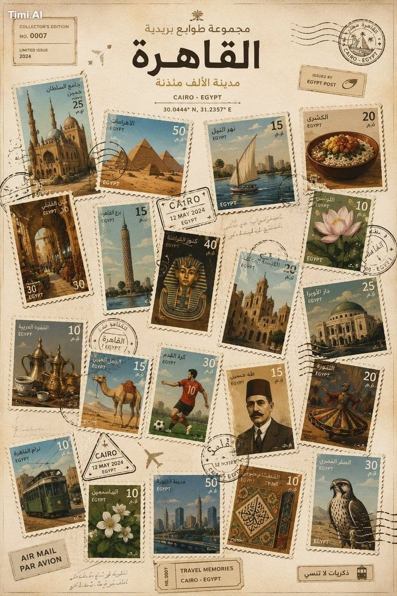 # PREMIUM VINTAGE STAMP COLLAGE GENERATOR
# Museum-Quality E