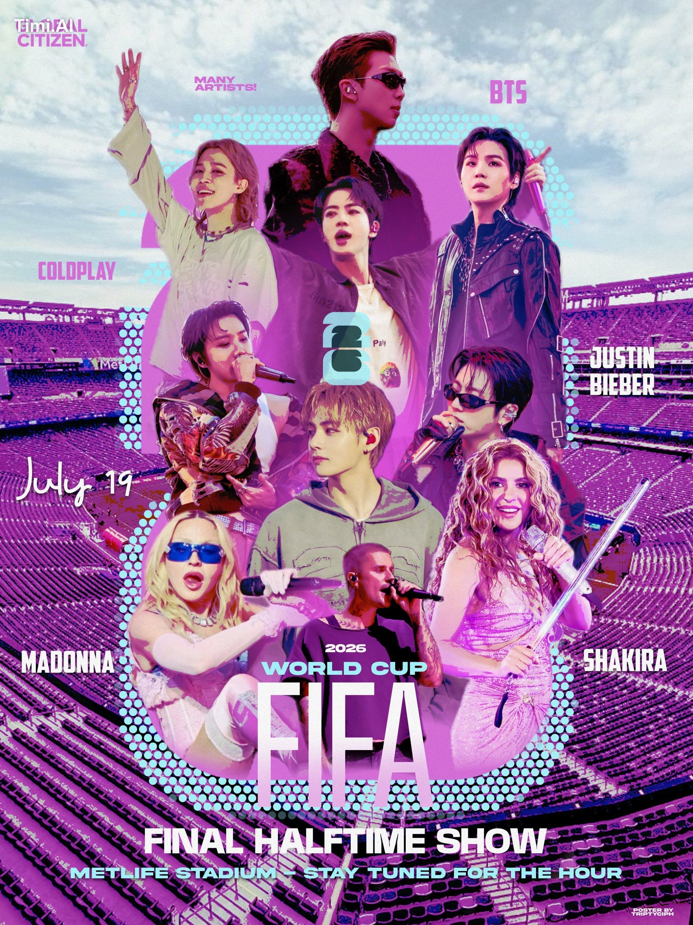 6 days left for the first ever World Cup final halftime show