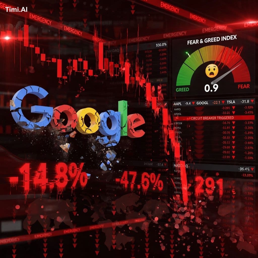 CRASH 🚨 TECH IS BLEEDING AND FEAR IS TAKING OVER
Google ju