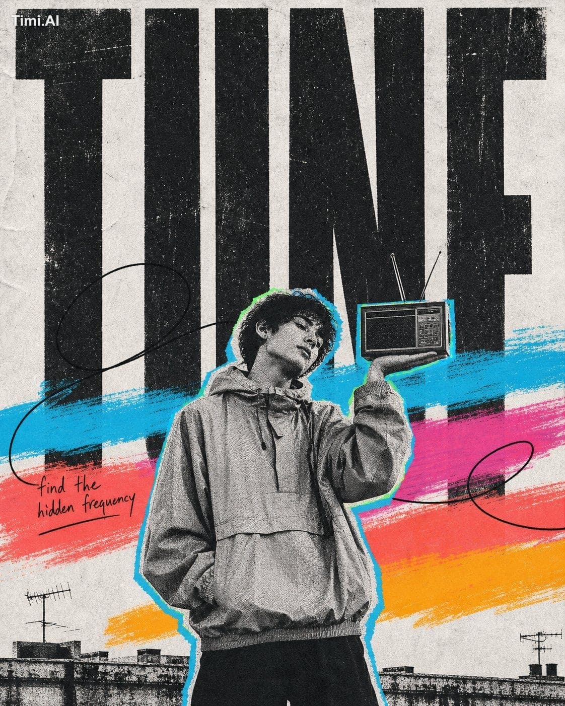 {
"task": "editorial print poster, gritty collage style",