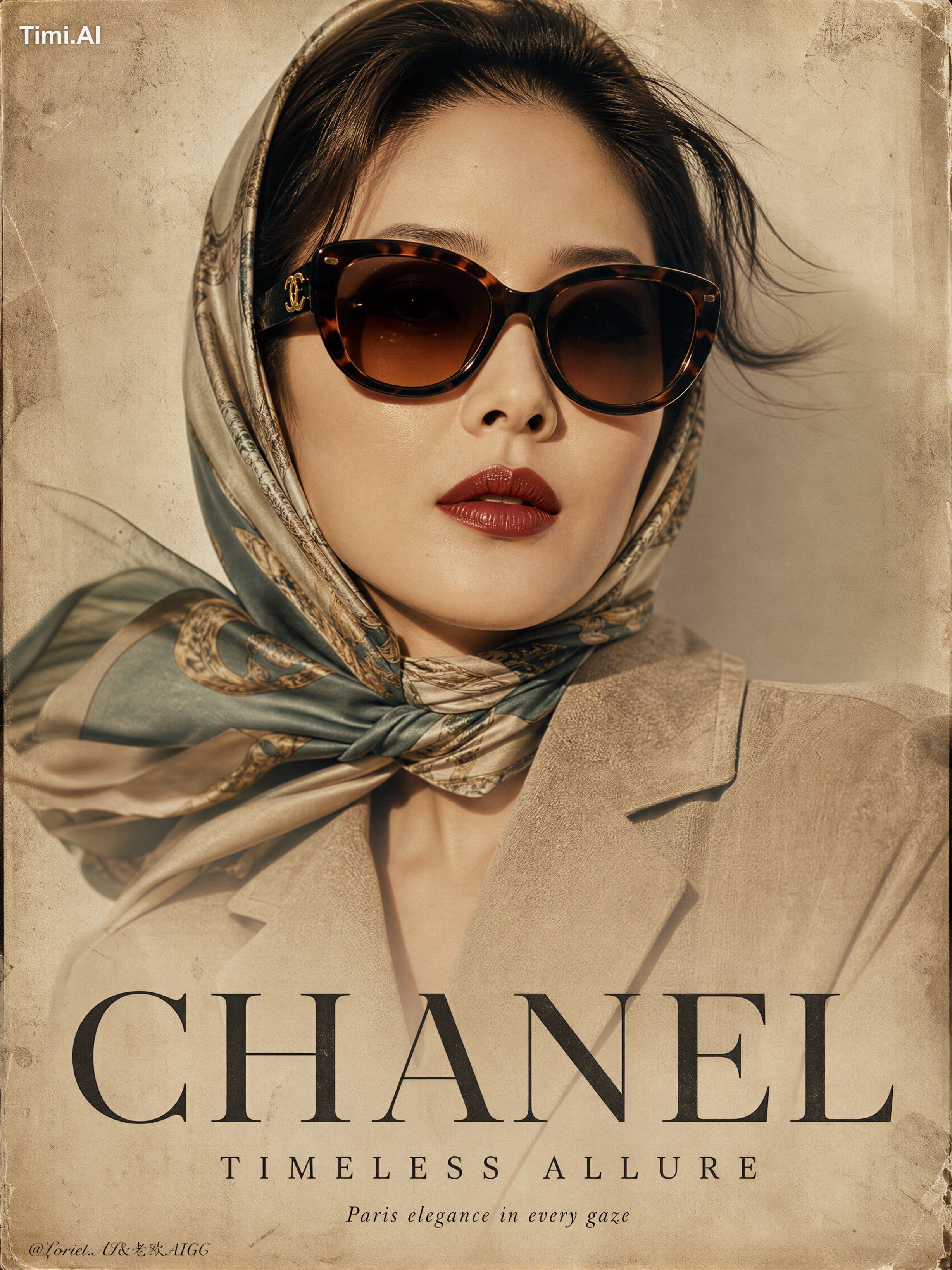 modern influencer aesthetic, glossy digital ad look, cheap s